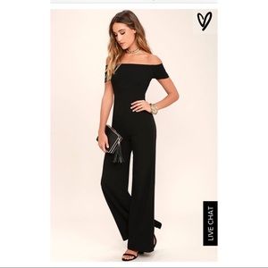 Off the shoulder Jumpsuit.
